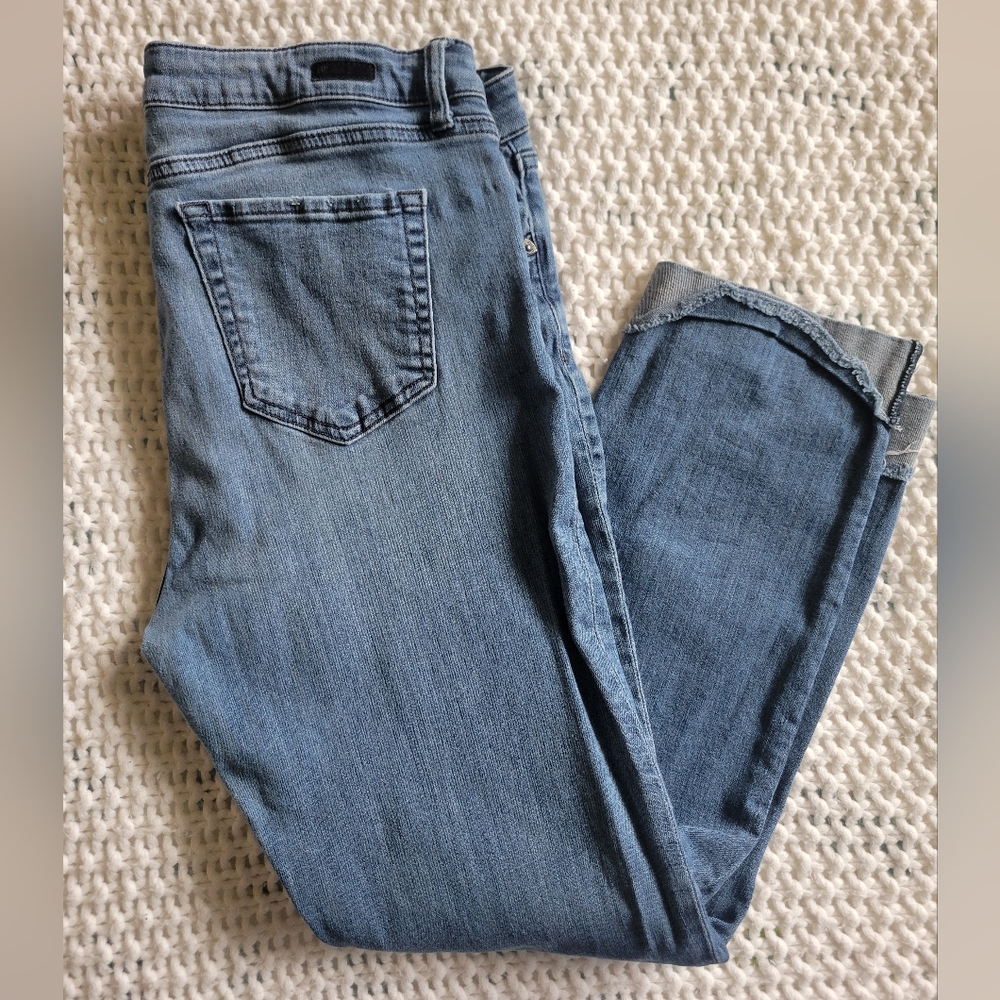 Kut from the Kloth Indigo Boyfriend Jeans - Picture 2 of 12